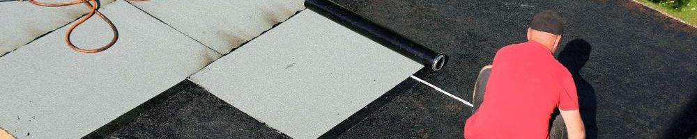 Bitumen dak geplaatst door dakdekker in Halsteren